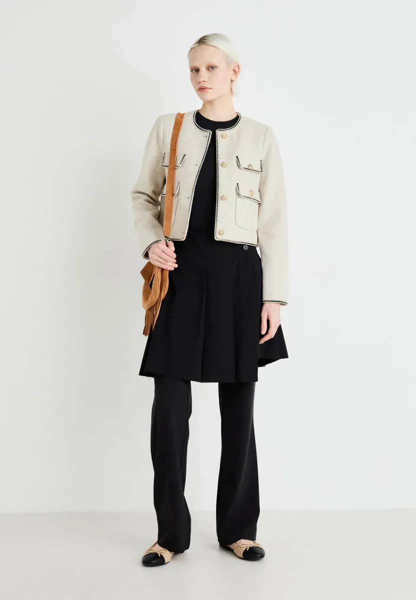 SWEETY - Klassischer Ballerina - dark beige