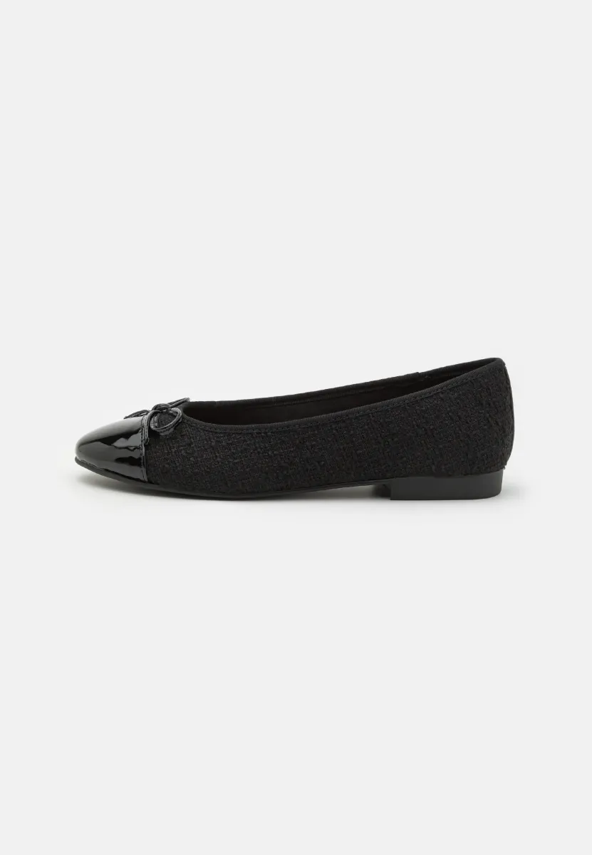 SWEETY - Klassischer Ballerina - open black
