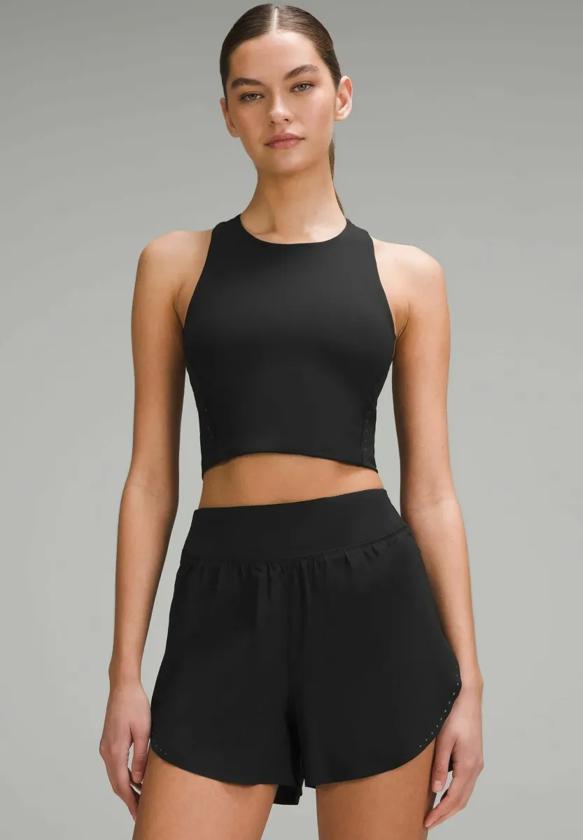 SWIFT SPEED CROPPED TANK - Top - black