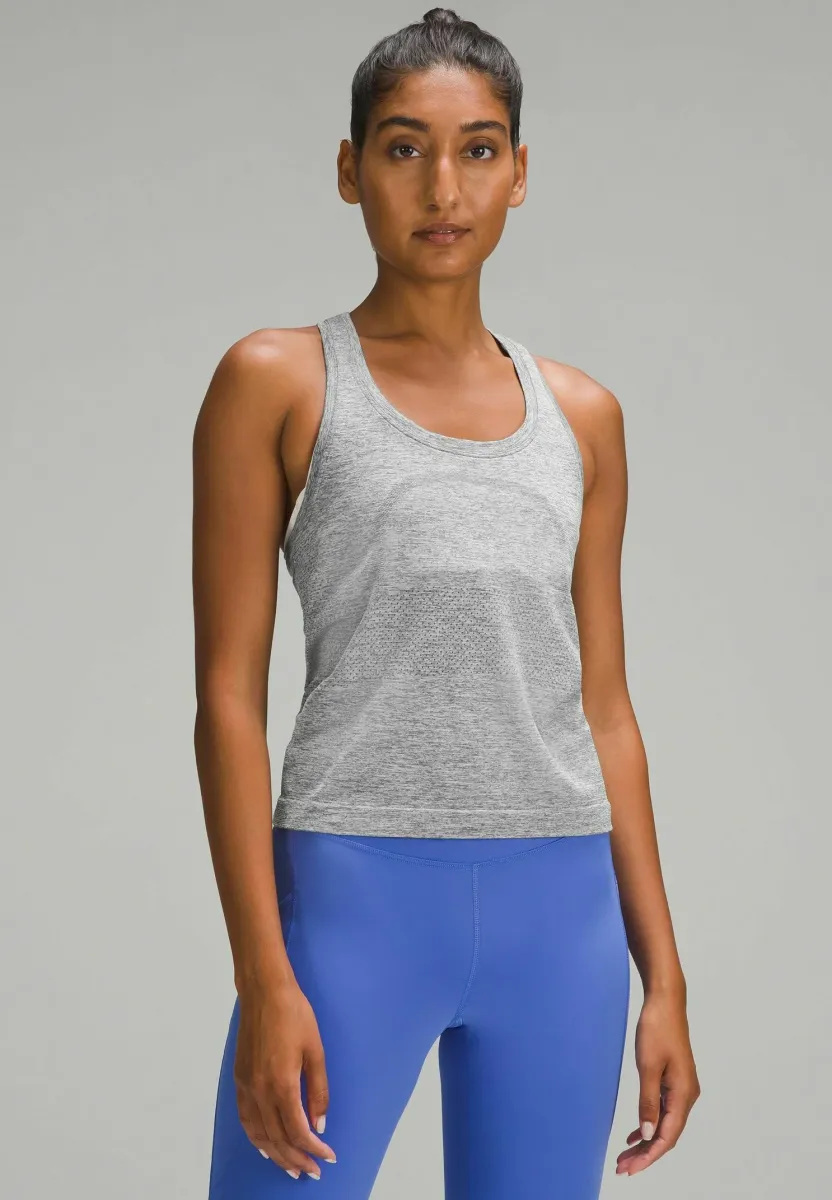 Swiftly Tech Racerback Race Tank 2.0 - Top - slate white