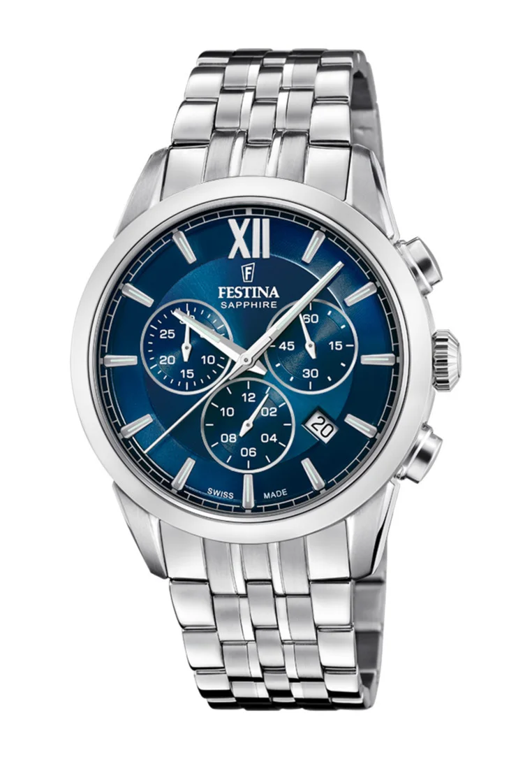 SWISS MADE - Chronograph - blue