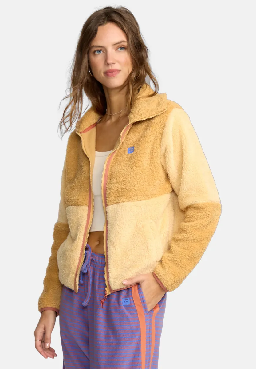 SWITCHBACK ZIP - Fleecejacke - hemp