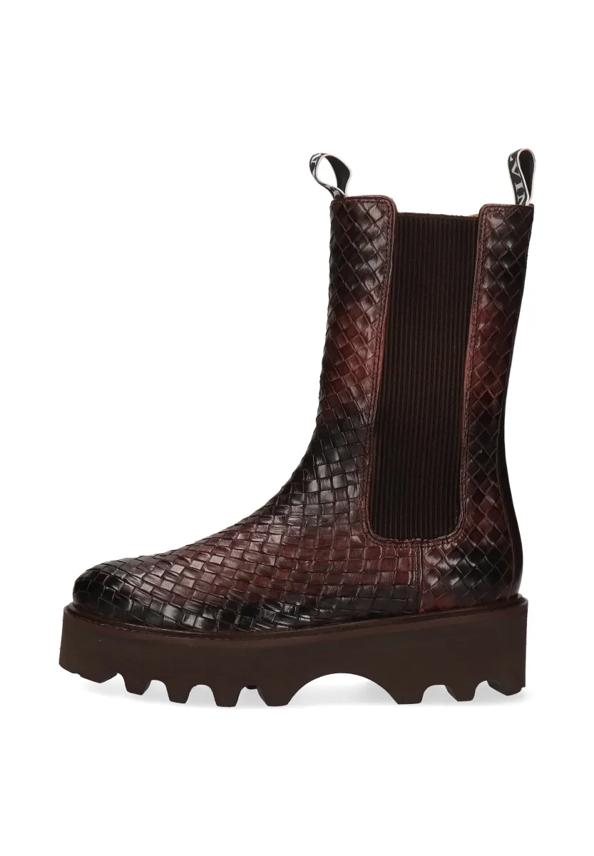 SYBILL TORINO LOOP - Plateaustiefelette - braun