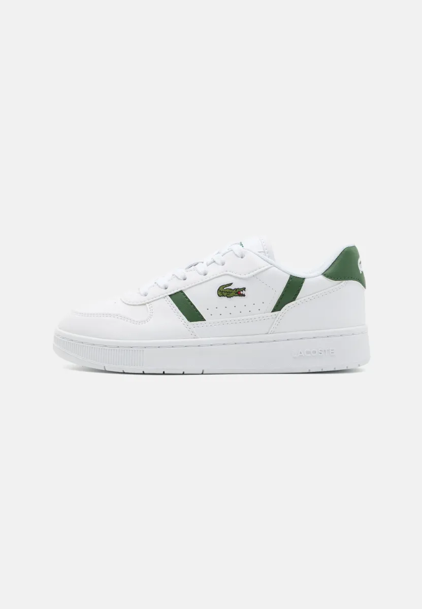 T-CLIP SET JUNIOR COURT LACE UNISEX - Sneaker low - white/dark green