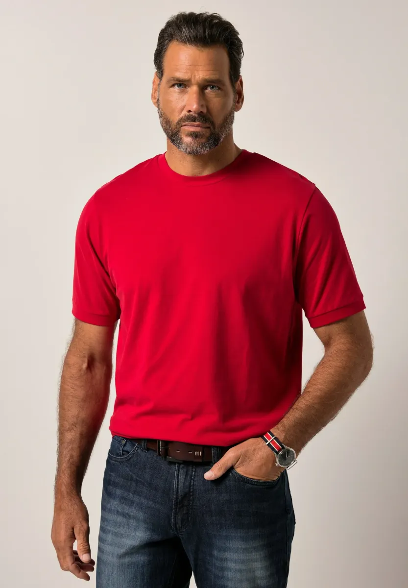T-Shirt basic - apple red