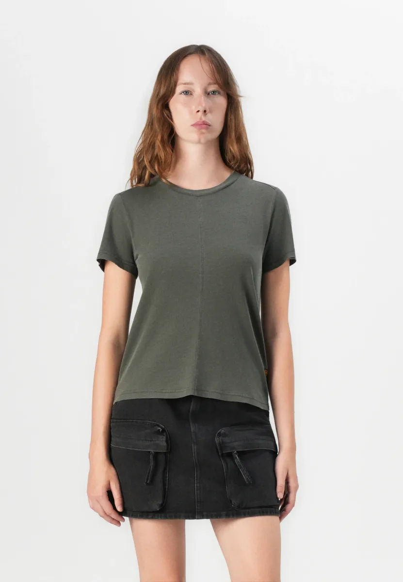 T-Shirt basic - asfalt