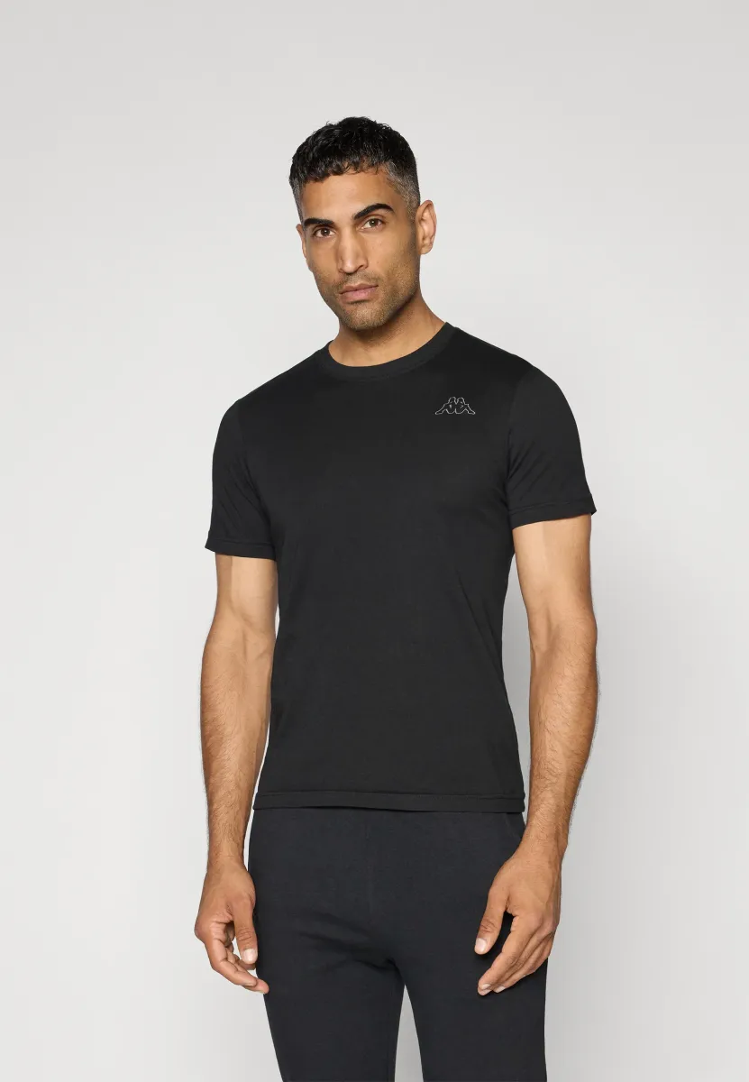 T-Shirt basic - black/greyish