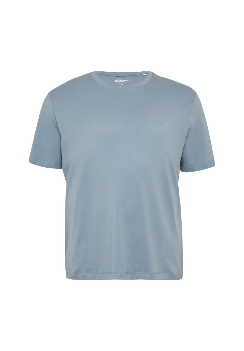 T-Shirt basic - blassblau