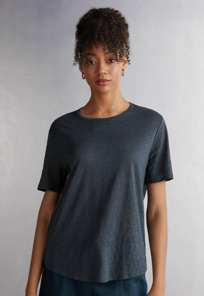 T-Shirt basic - blau j sailor blue