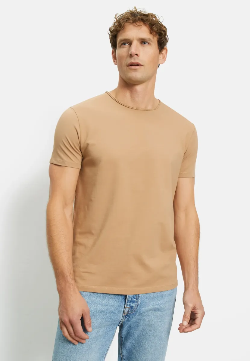 T-Shirt basic - caramel
