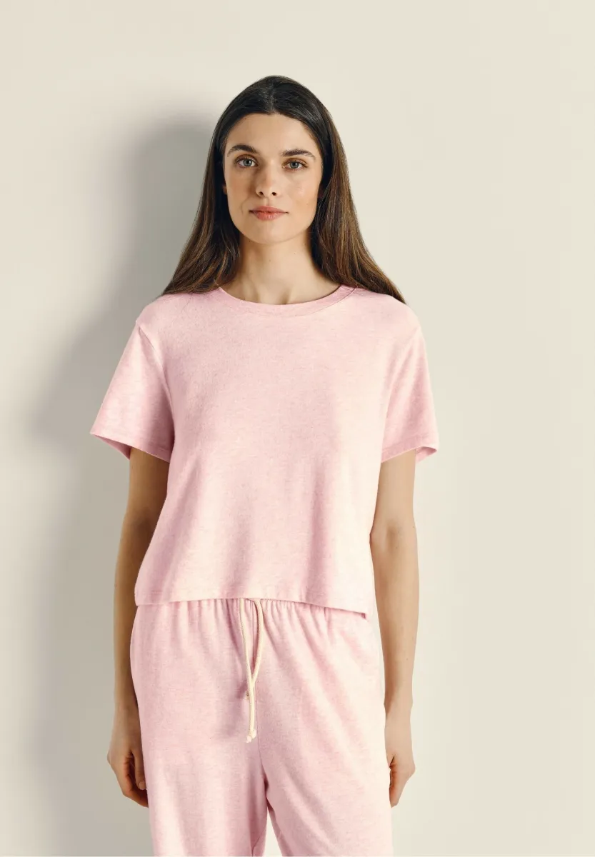 T-Shirt basic - glacage chine