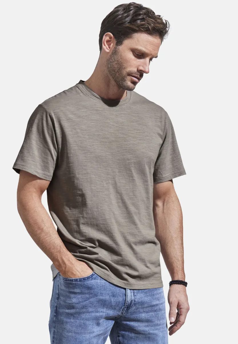 T-Shirt basic - grau