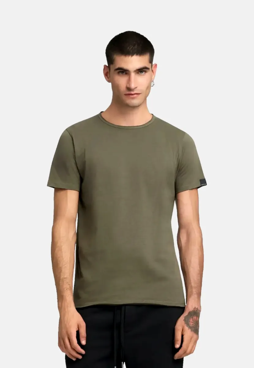 T-Shirt basic - grün