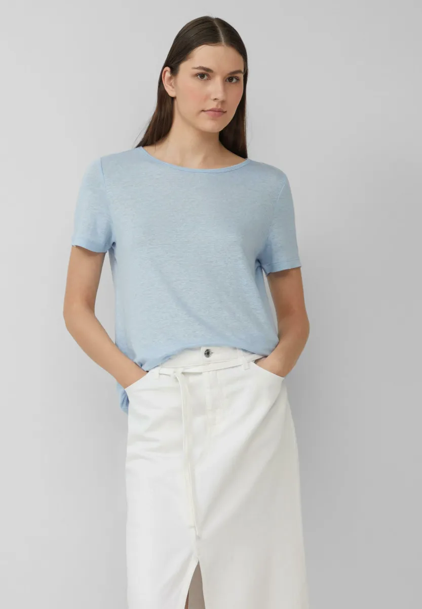 T-Shirt basic - hellblau