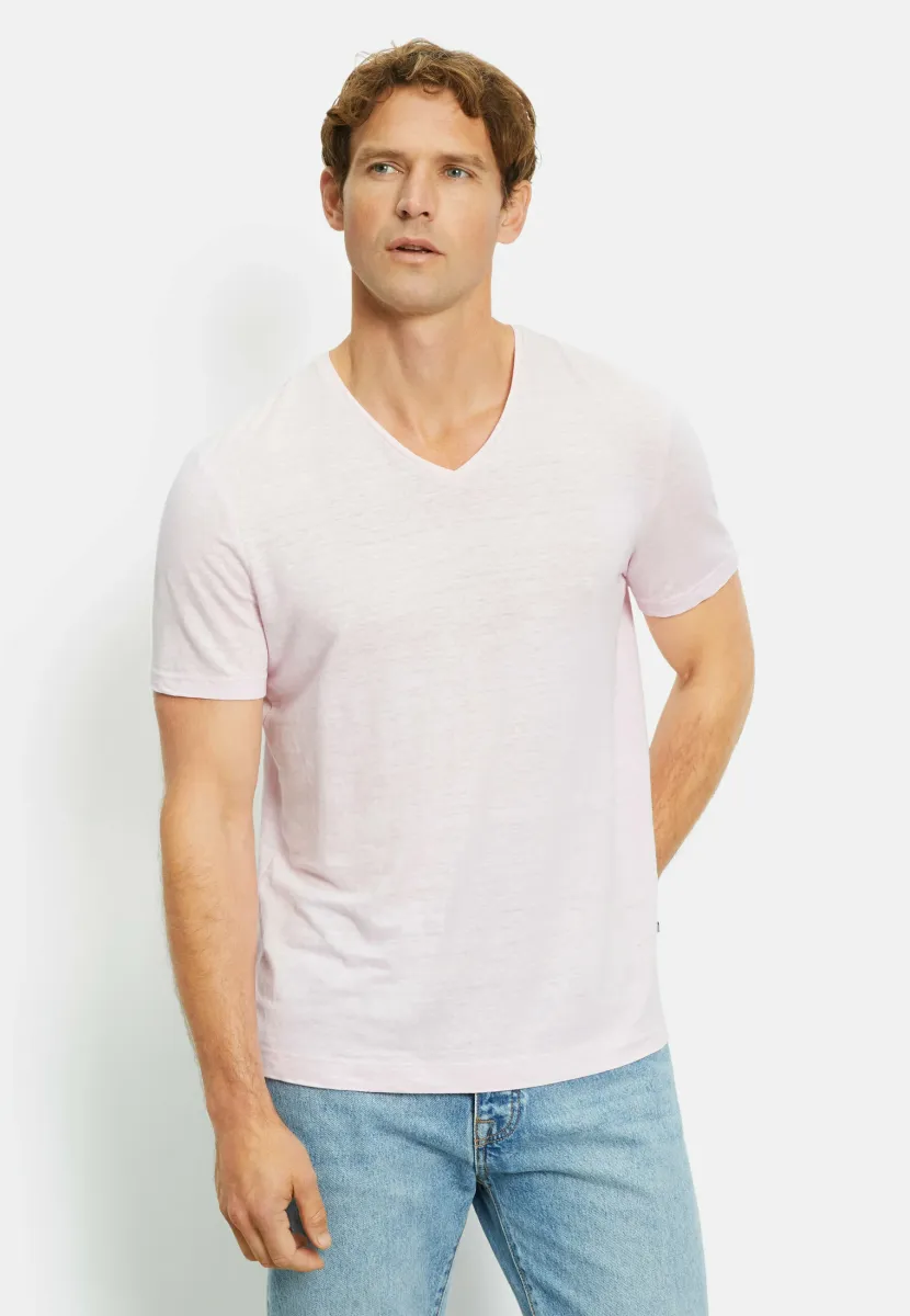 T-Shirt basic - hellrosé