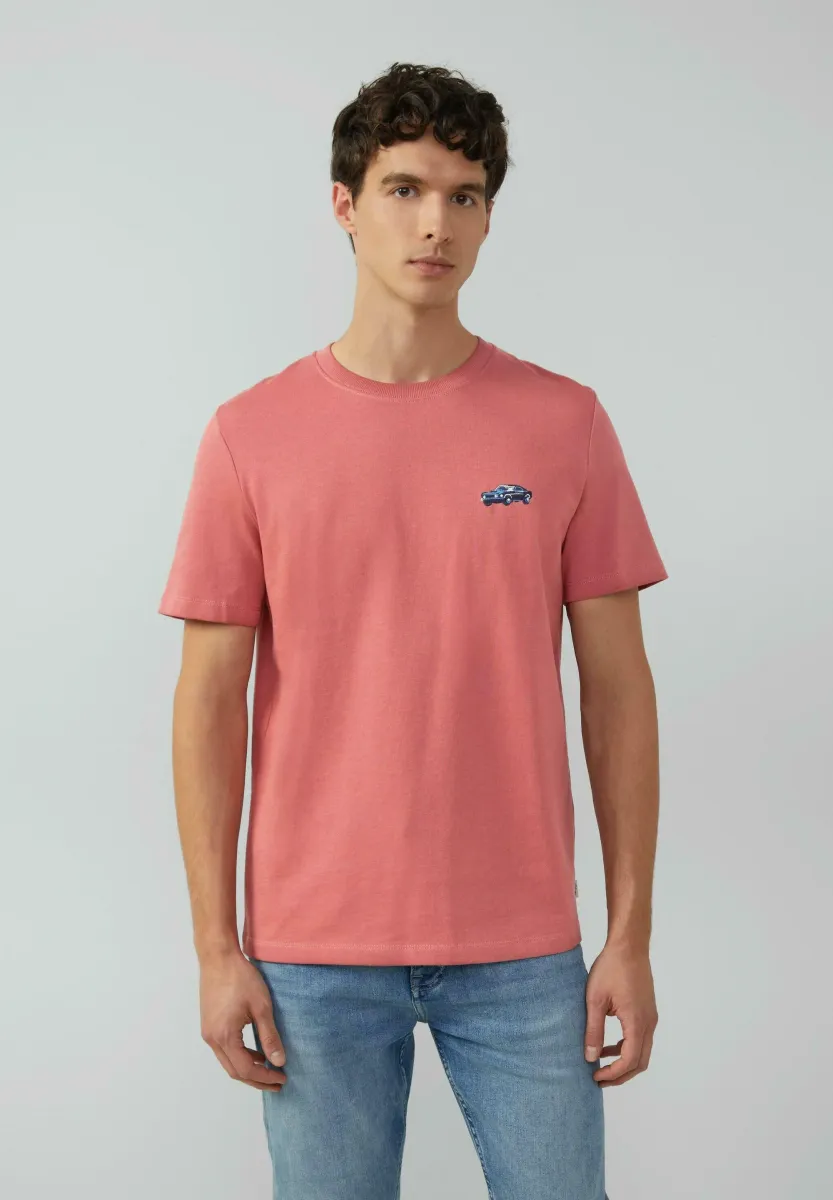 T-Shirt basic - himbeere