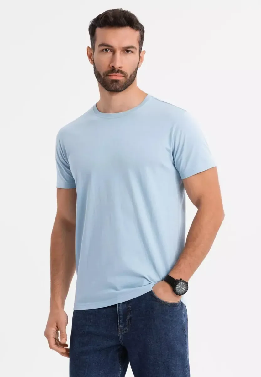 T-Shirt basic - light blue