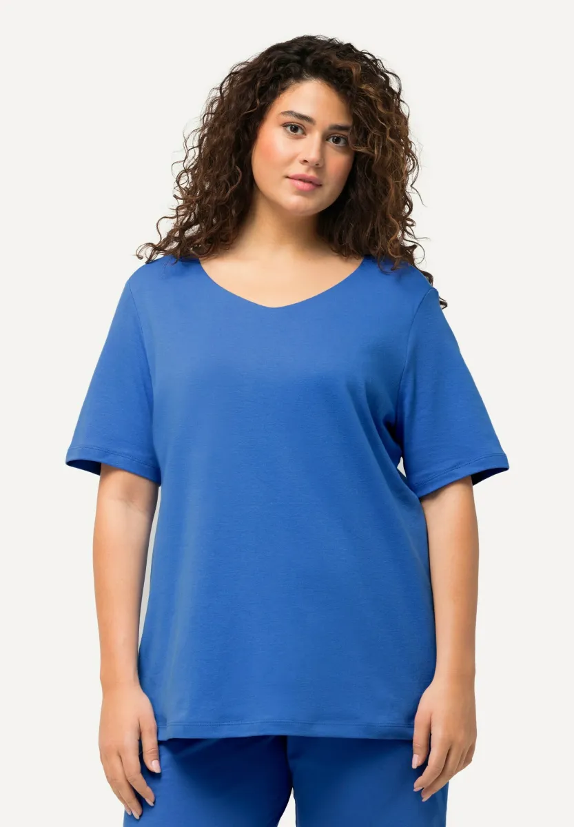 T-Shirt basic - medium blue