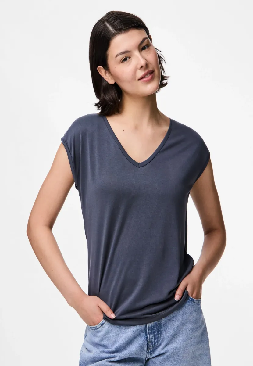 T-Shirt basic - ombre blue