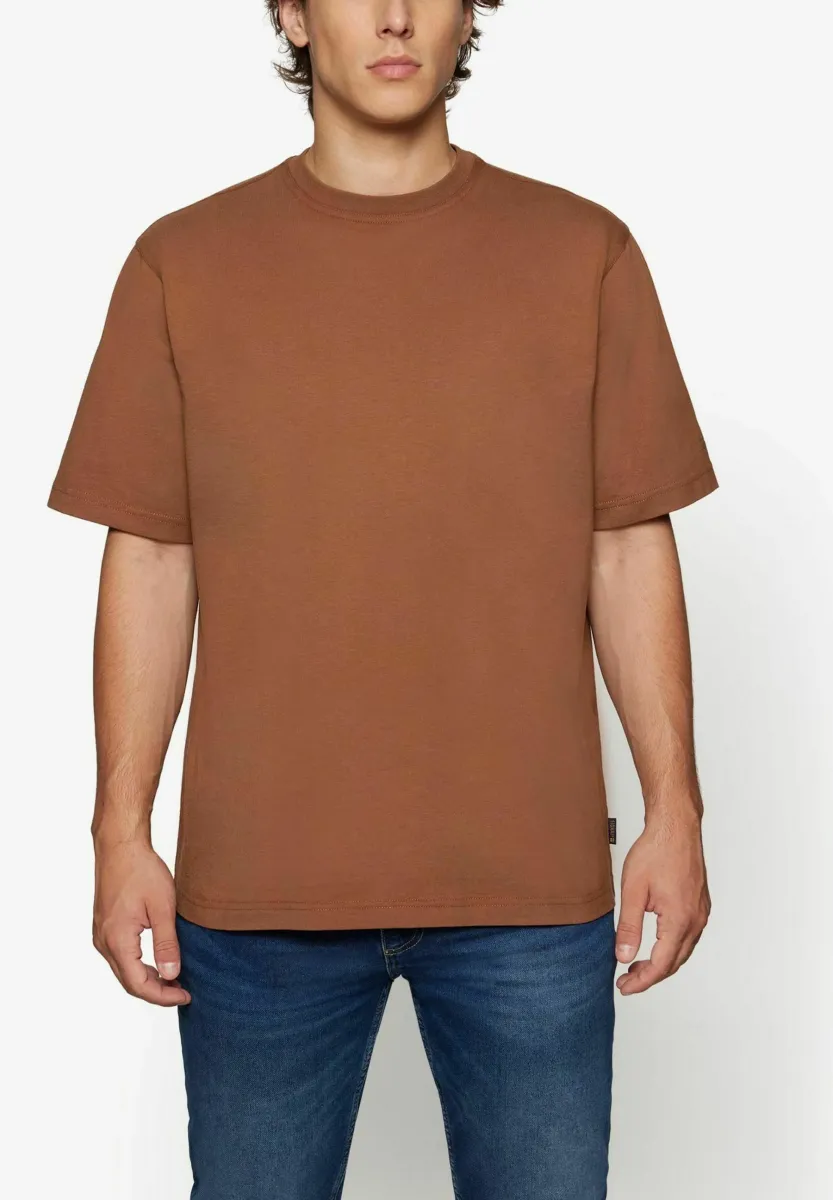 T-Shirt basic - pecan brown