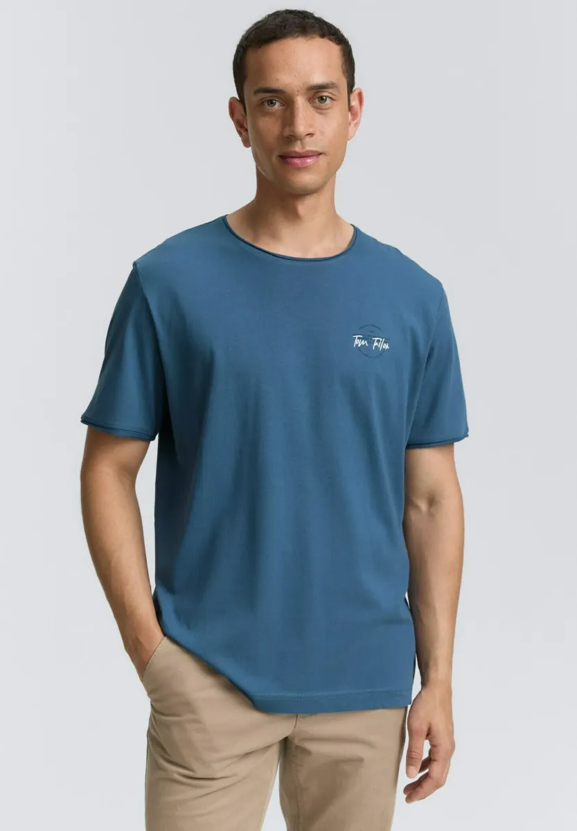 T-Shirt basic - real teal blue