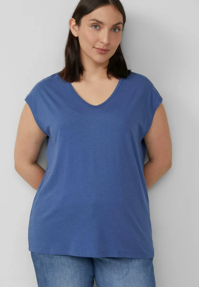T-Shirt basic - royalblau