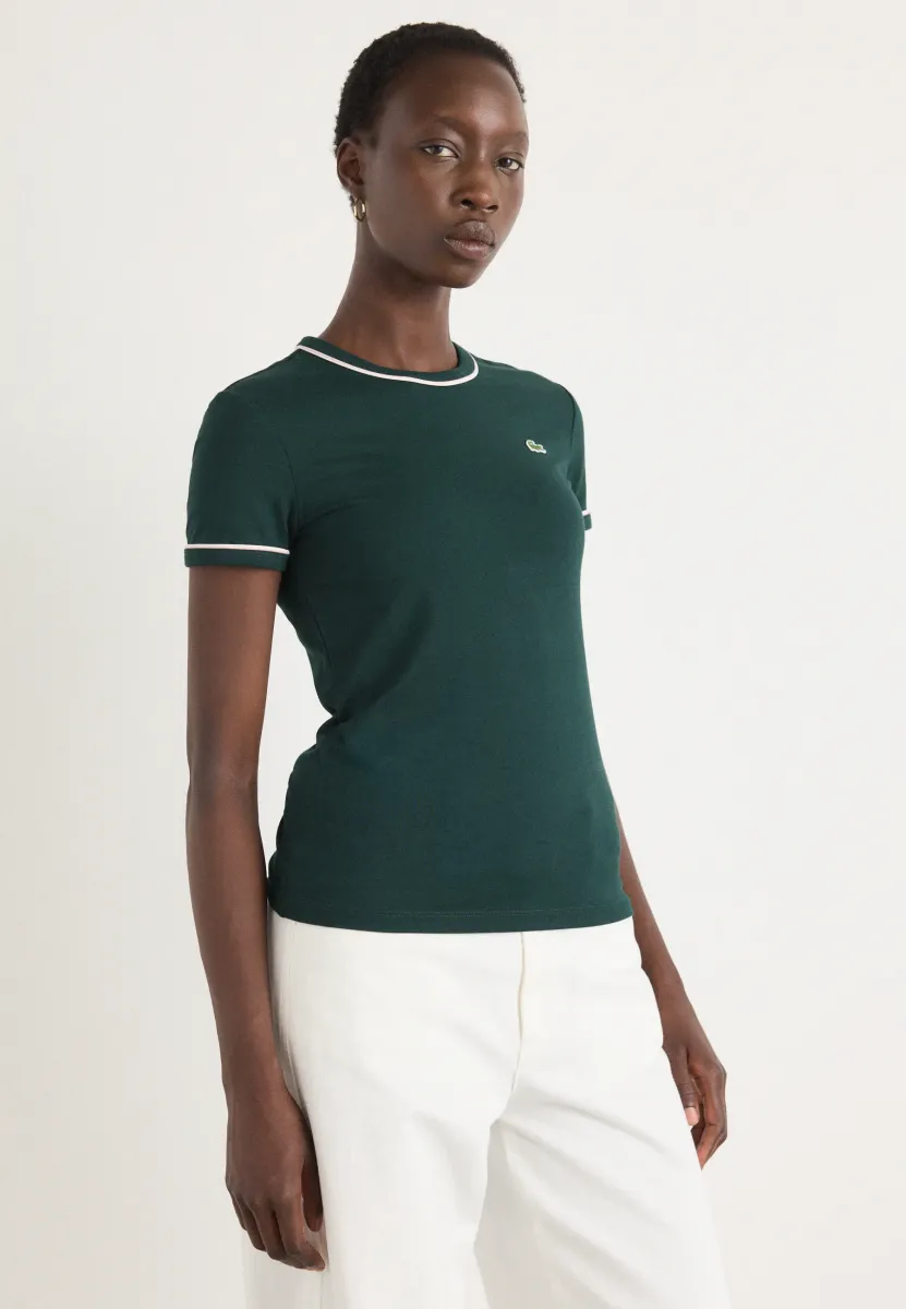 T-Shirt basic - sinople/flour/nidus