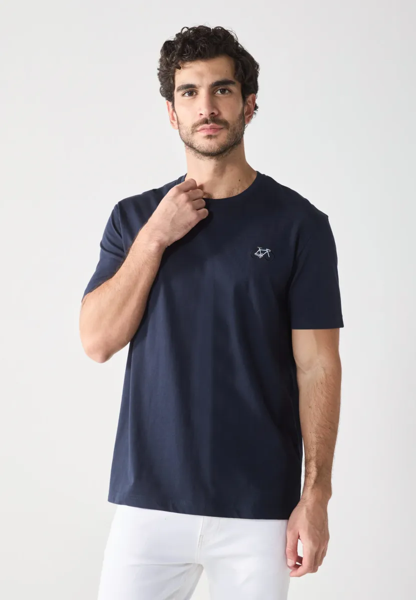 T-Shirt basic - sky captain