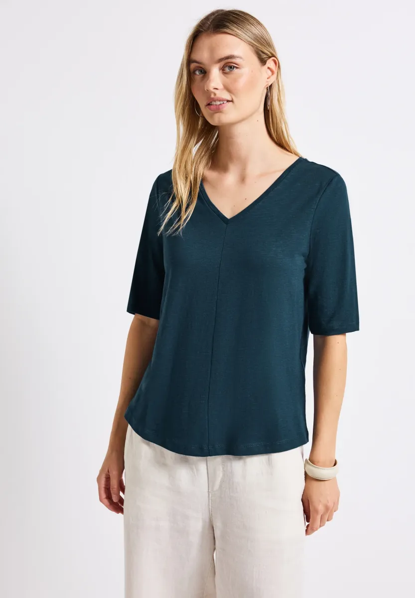 T-Shirt basic - türkis