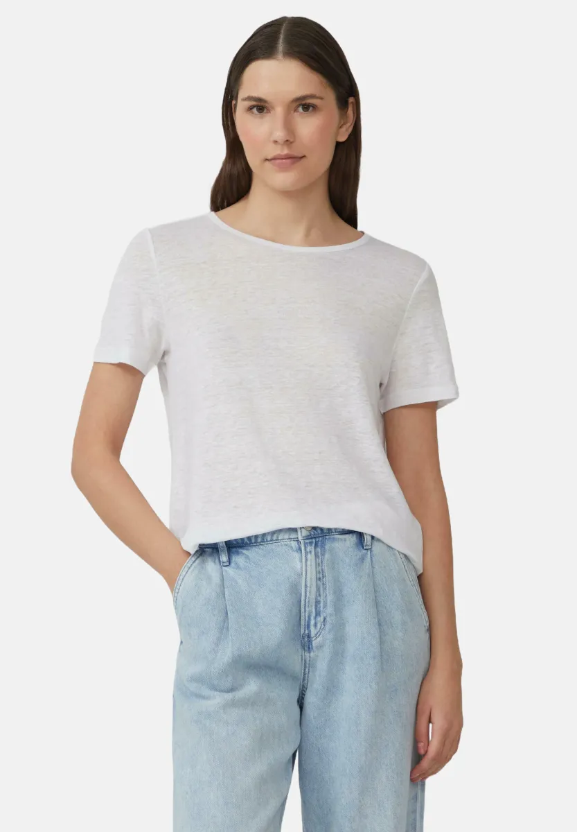 T-Shirt basic - weiß