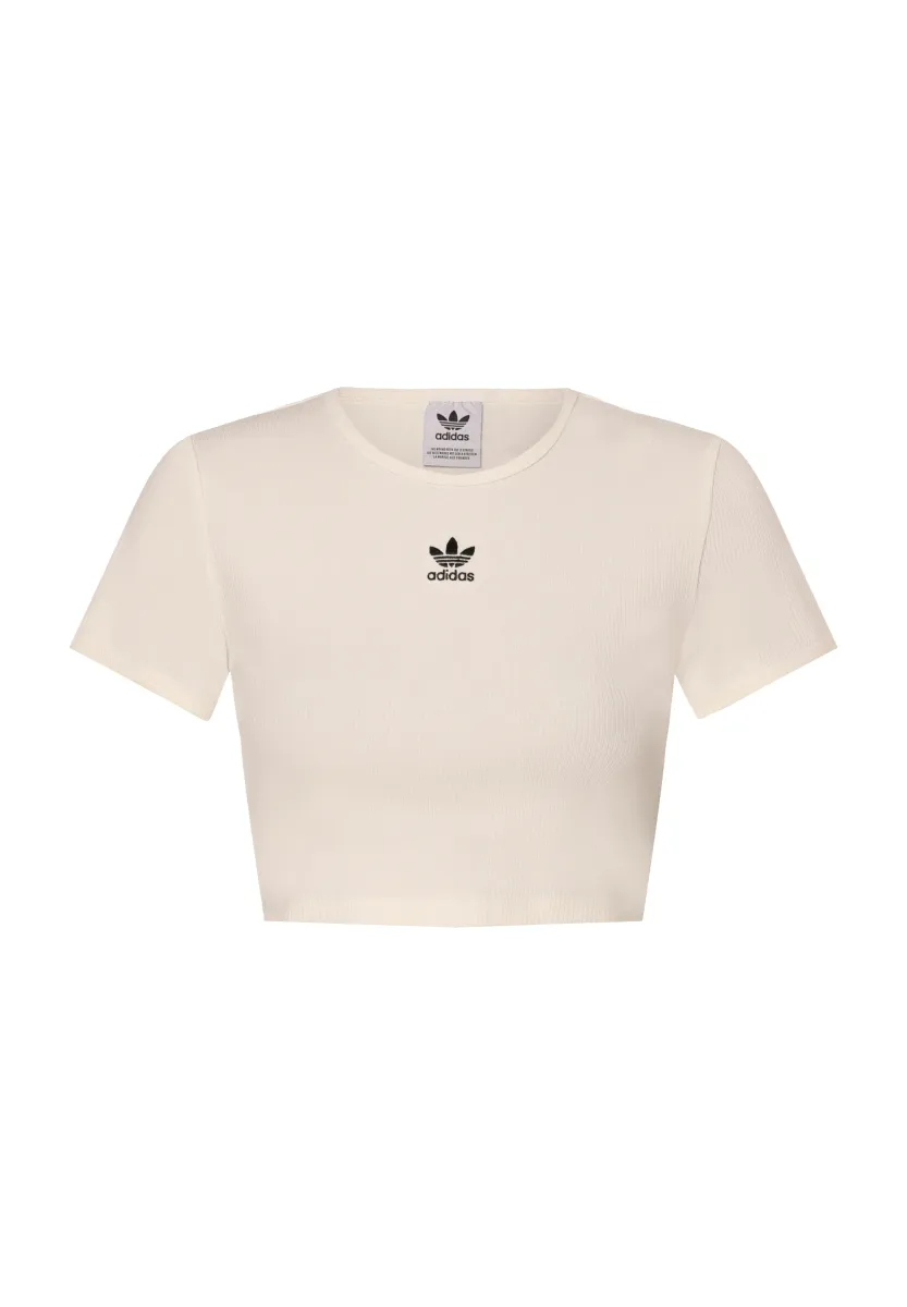 T-Shirt basic - weiß
