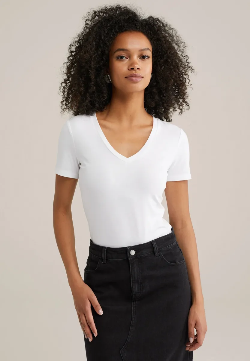 T-Shirt basic - white