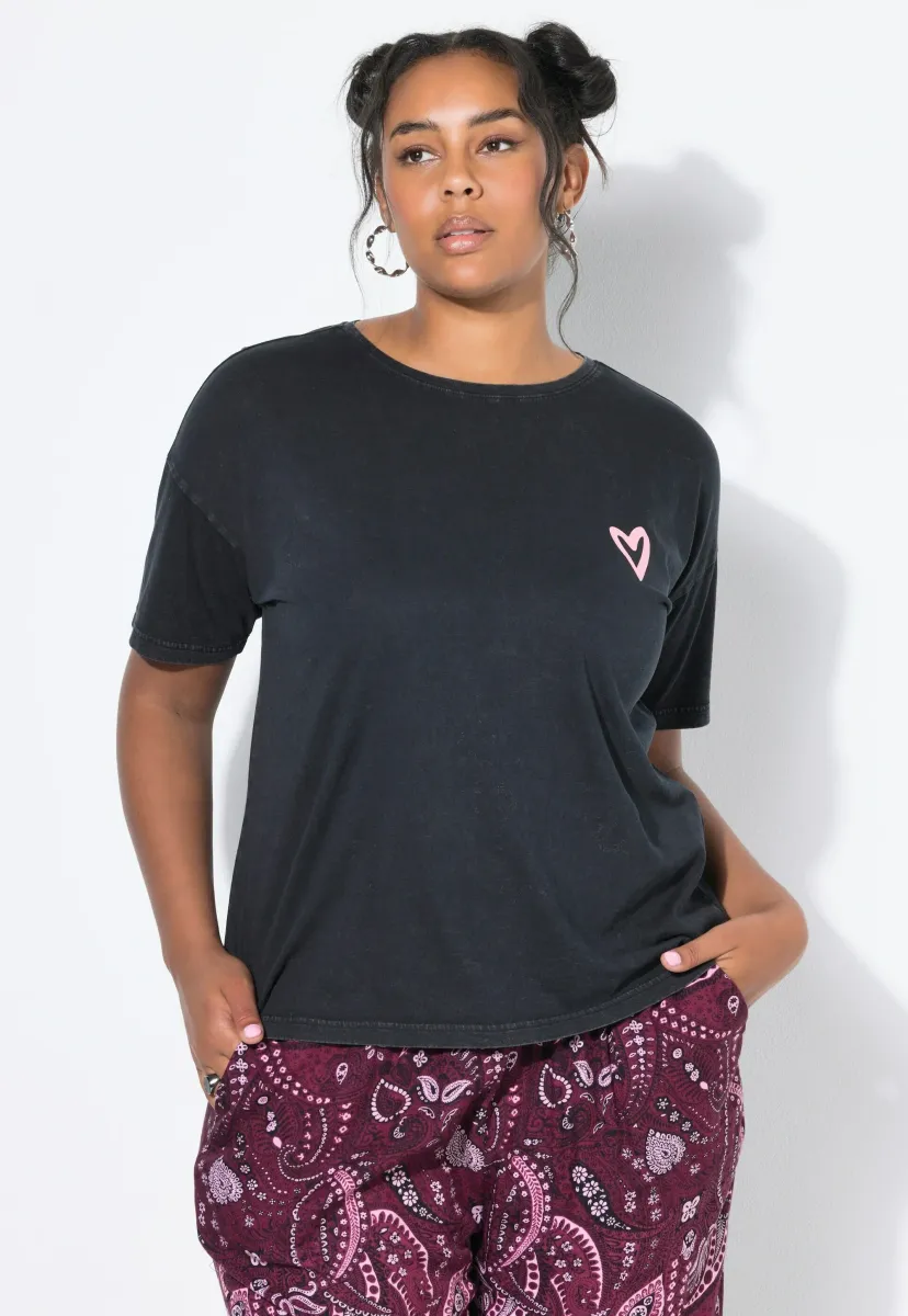 T-Shirt print - anthracite