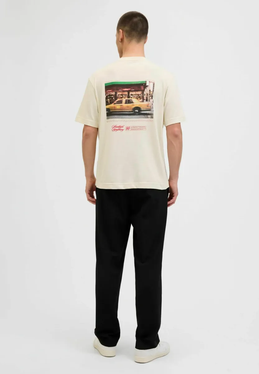 T-Shirt print - antique white