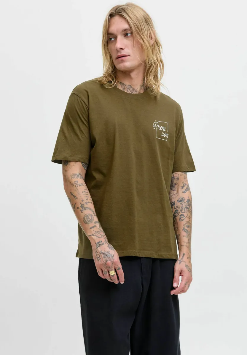 T-Shirt print - beech