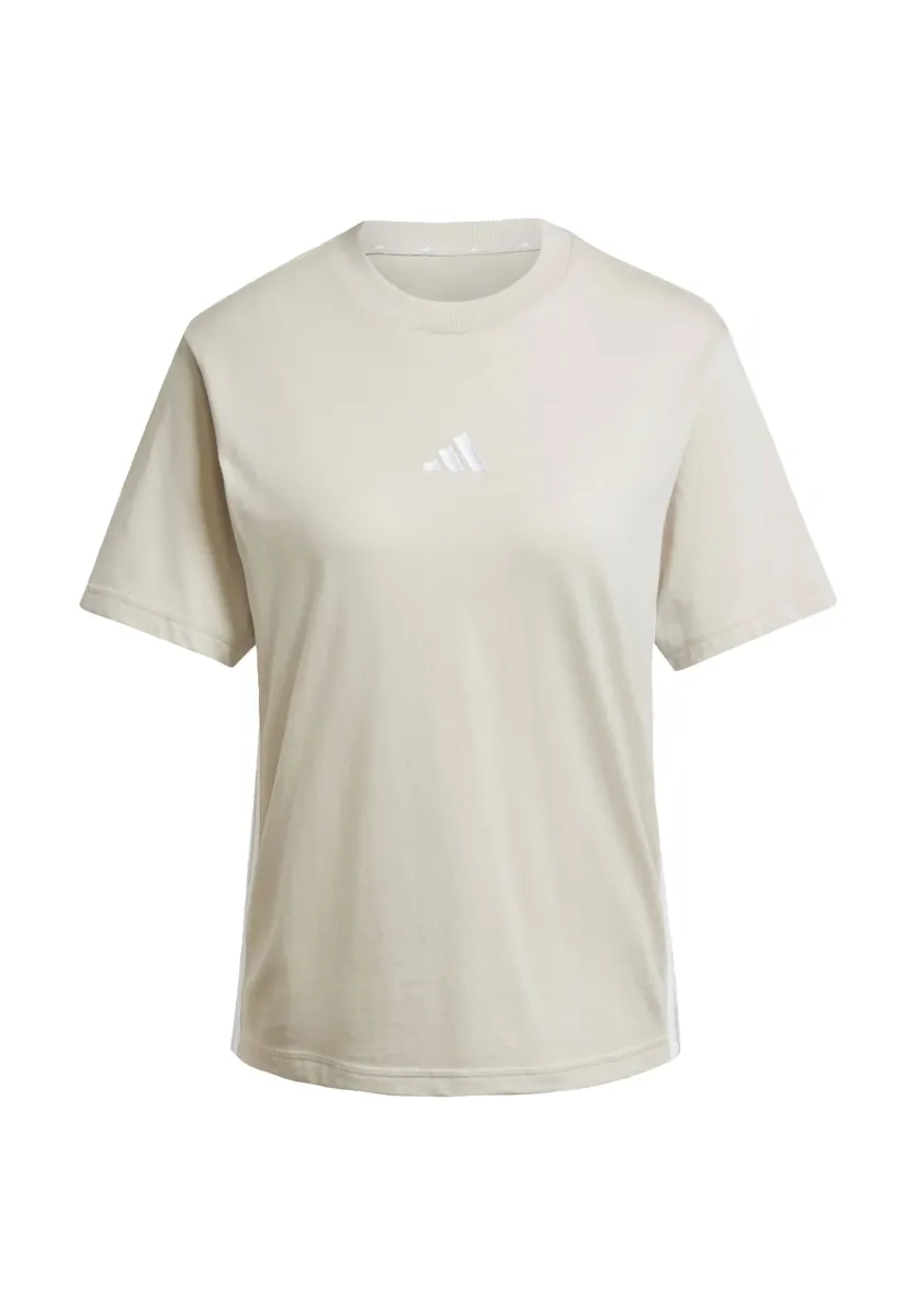 T-Shirt print - beige white