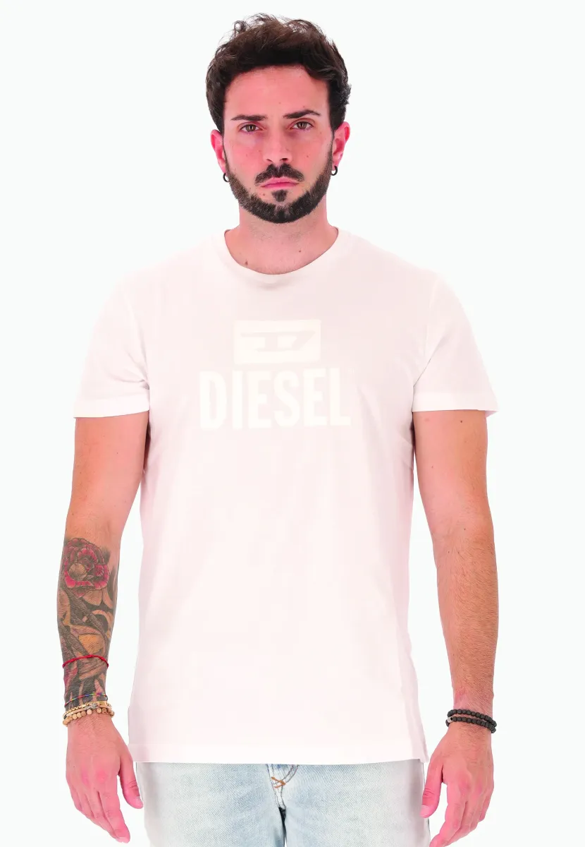 T-Shirt print - bianco