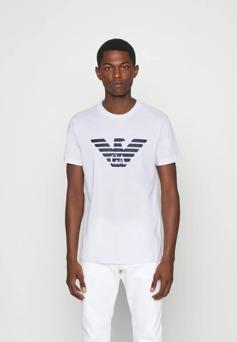 T-Shirt print - bianco