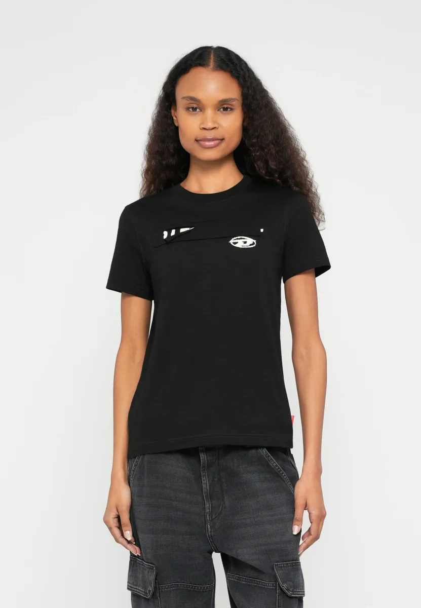 T-Shirt print - black