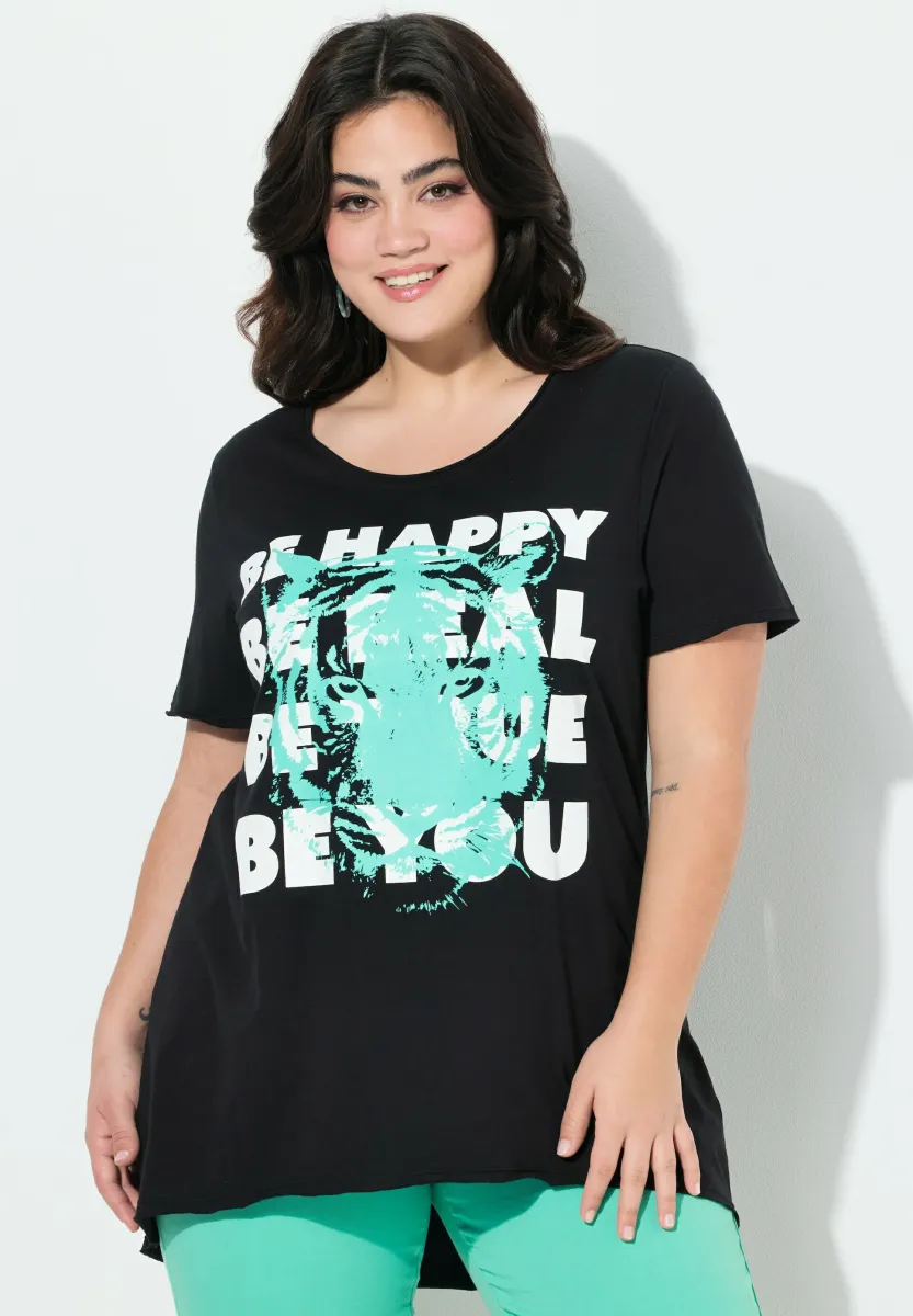 T-Shirt print - black