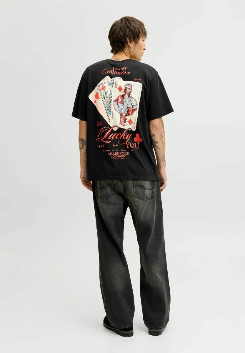 T-Shirt print - black