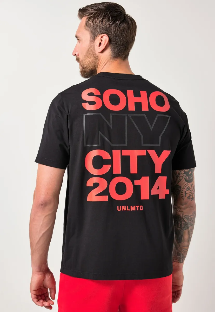 T-Shirt print - black