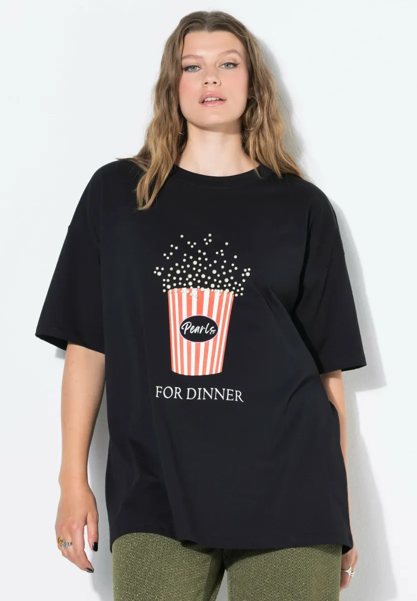 T-Shirt print - black