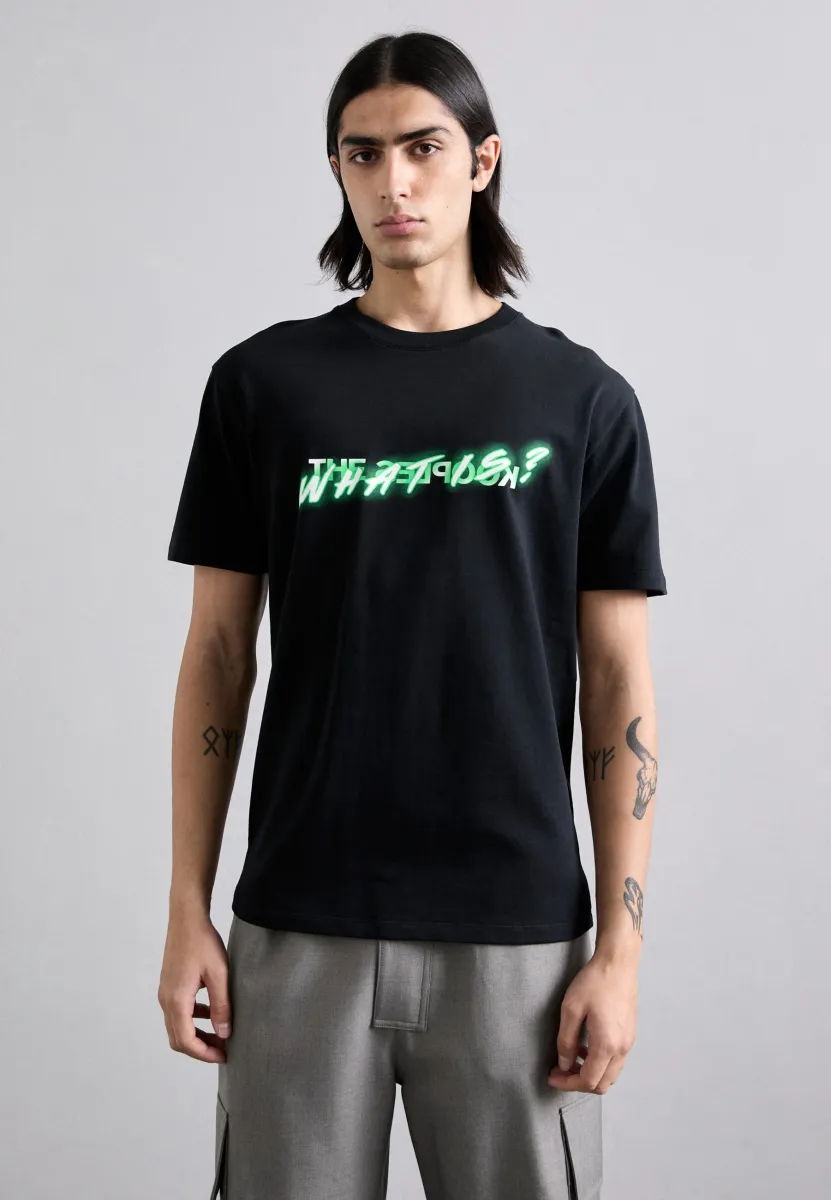 T-Shirt print - black