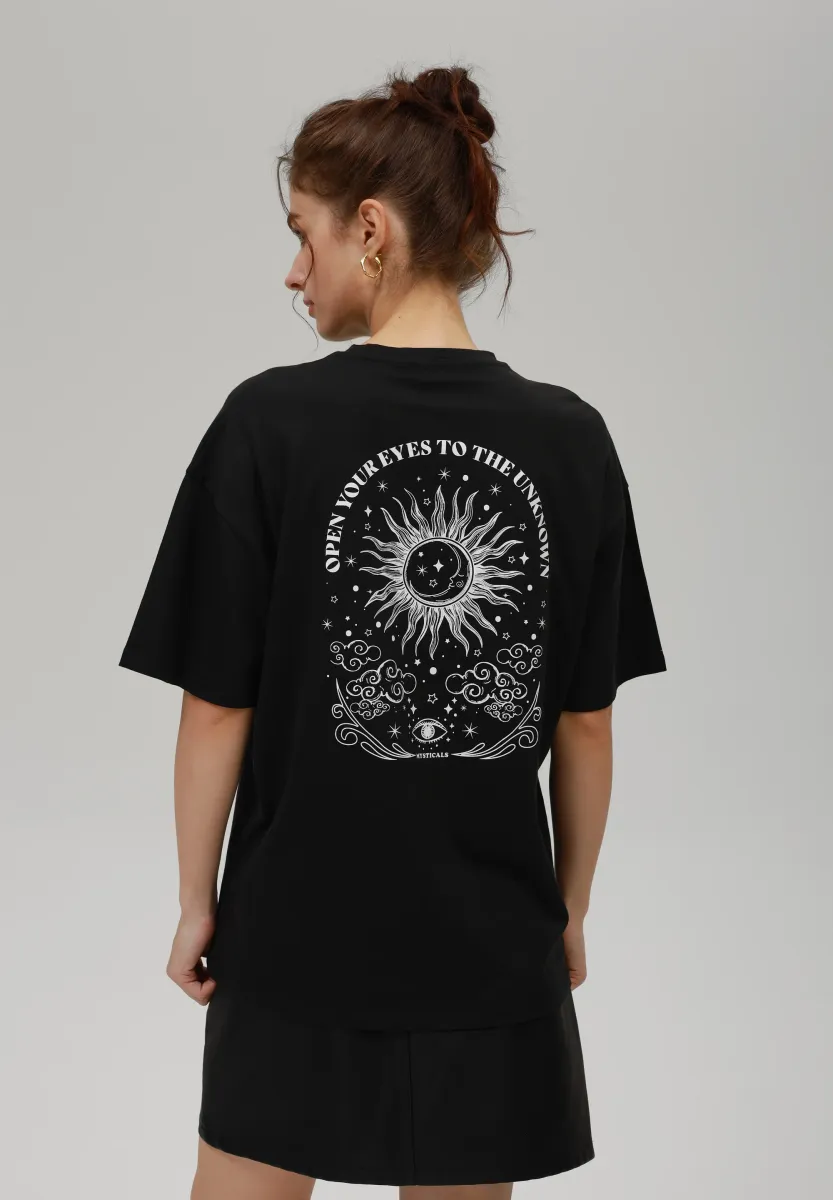 T-Shirt print - black