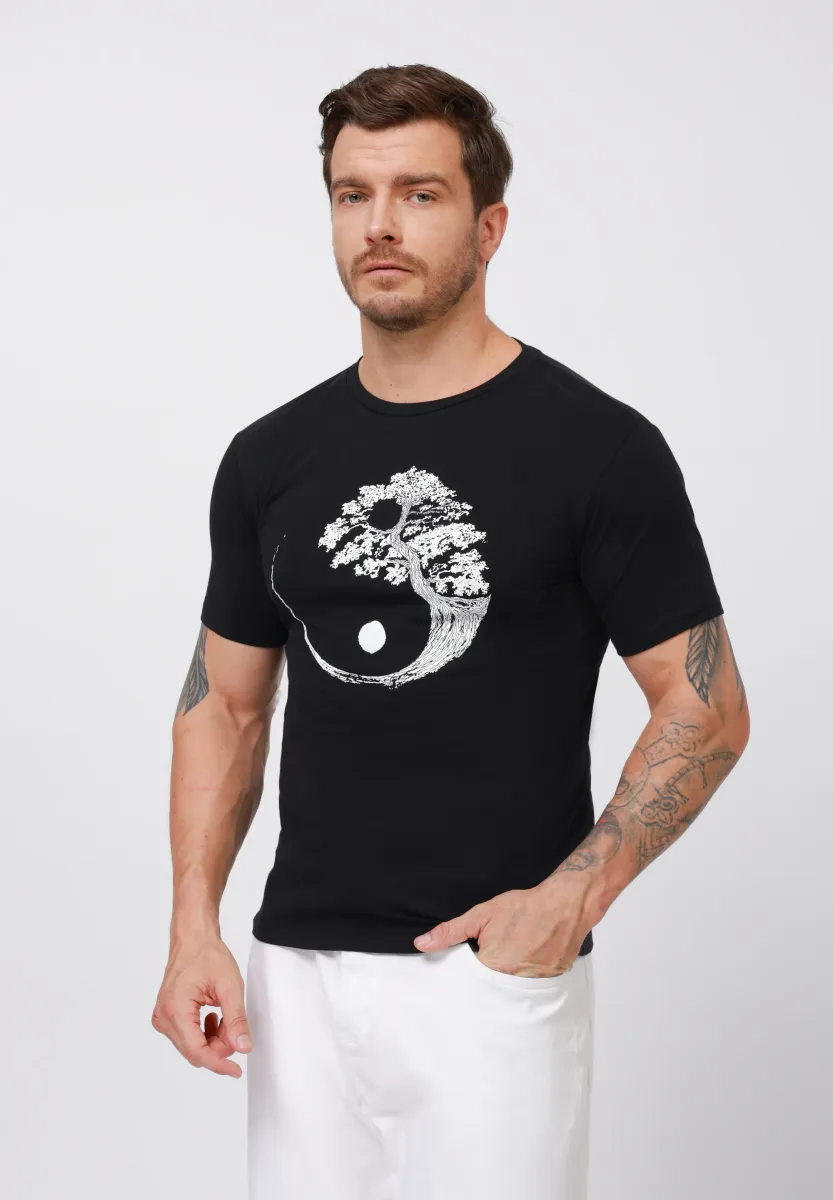 T-Shirt print - black