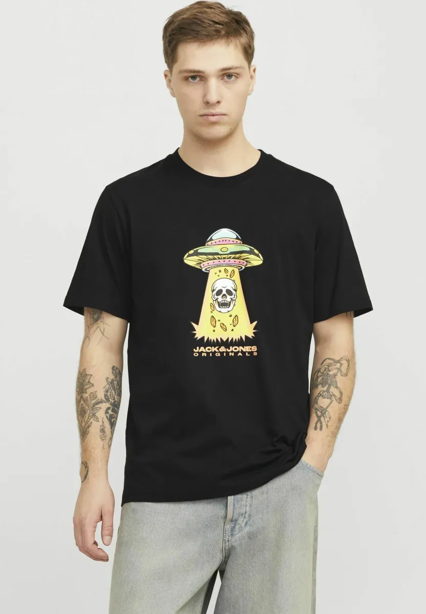 T-Shirt print - black