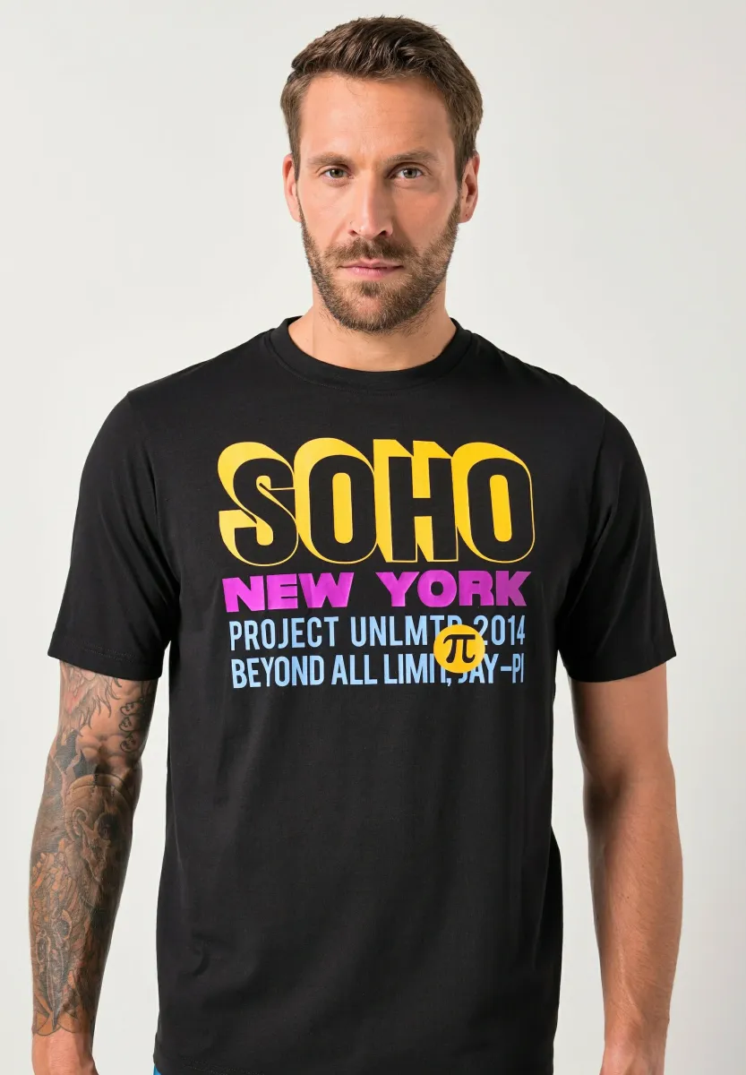 T-Shirt print - black