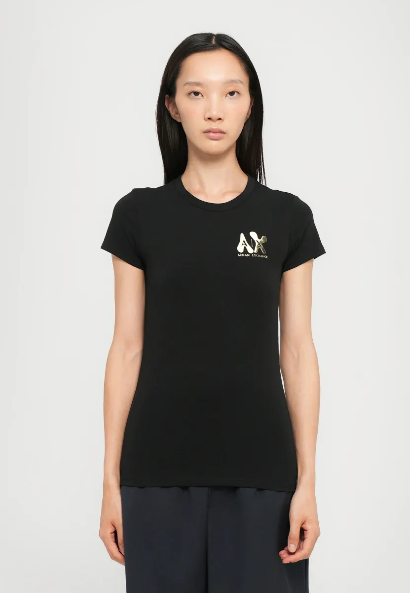 T-Shirt print - black