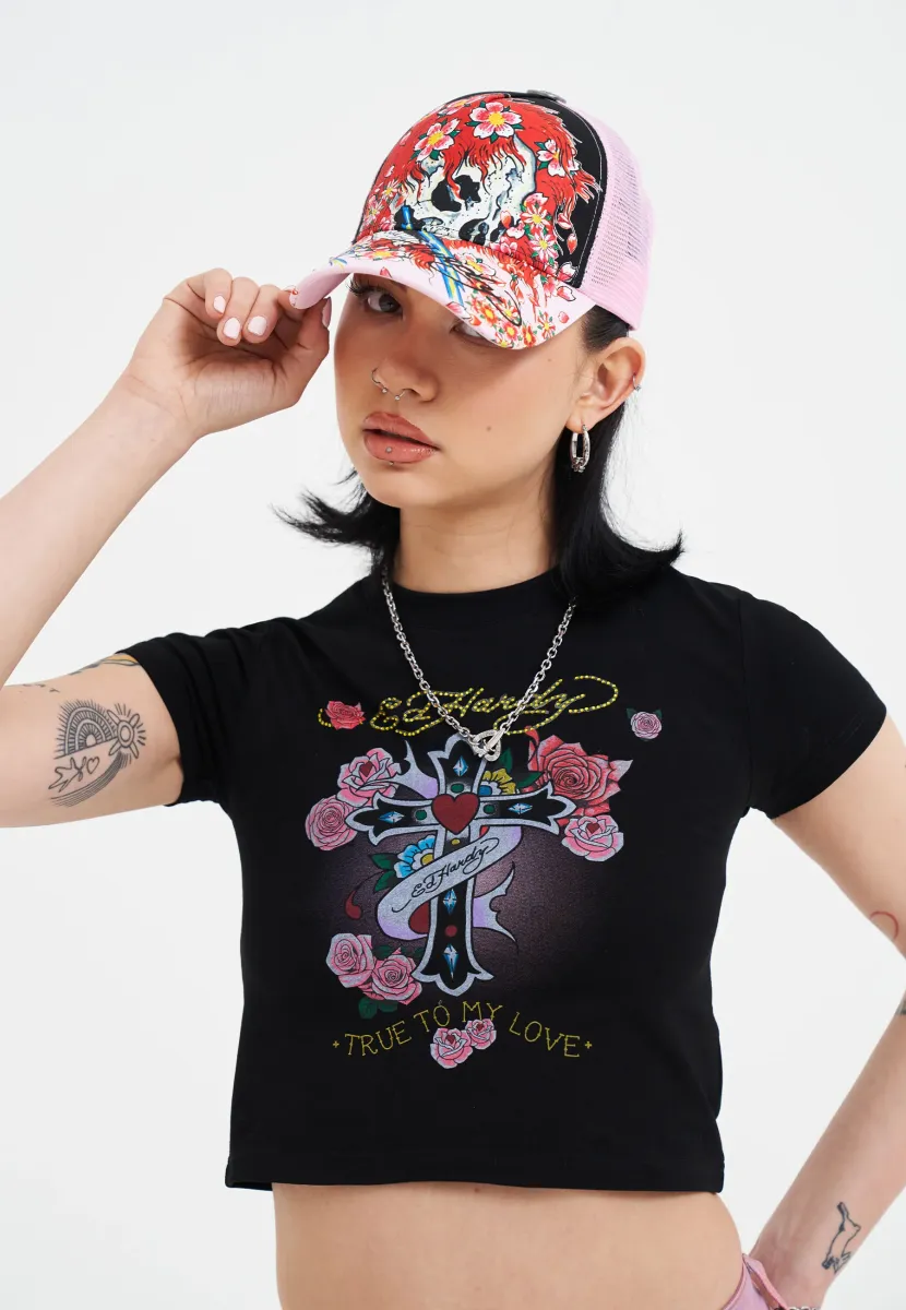 T-Shirt print - black